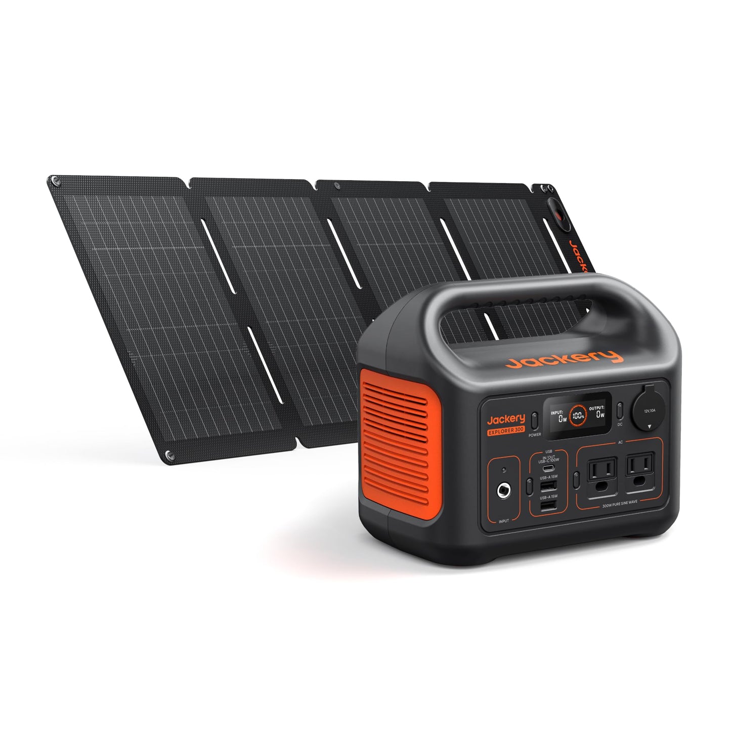 Portable Power Station 293Wh Lithium Battery Solar Generator