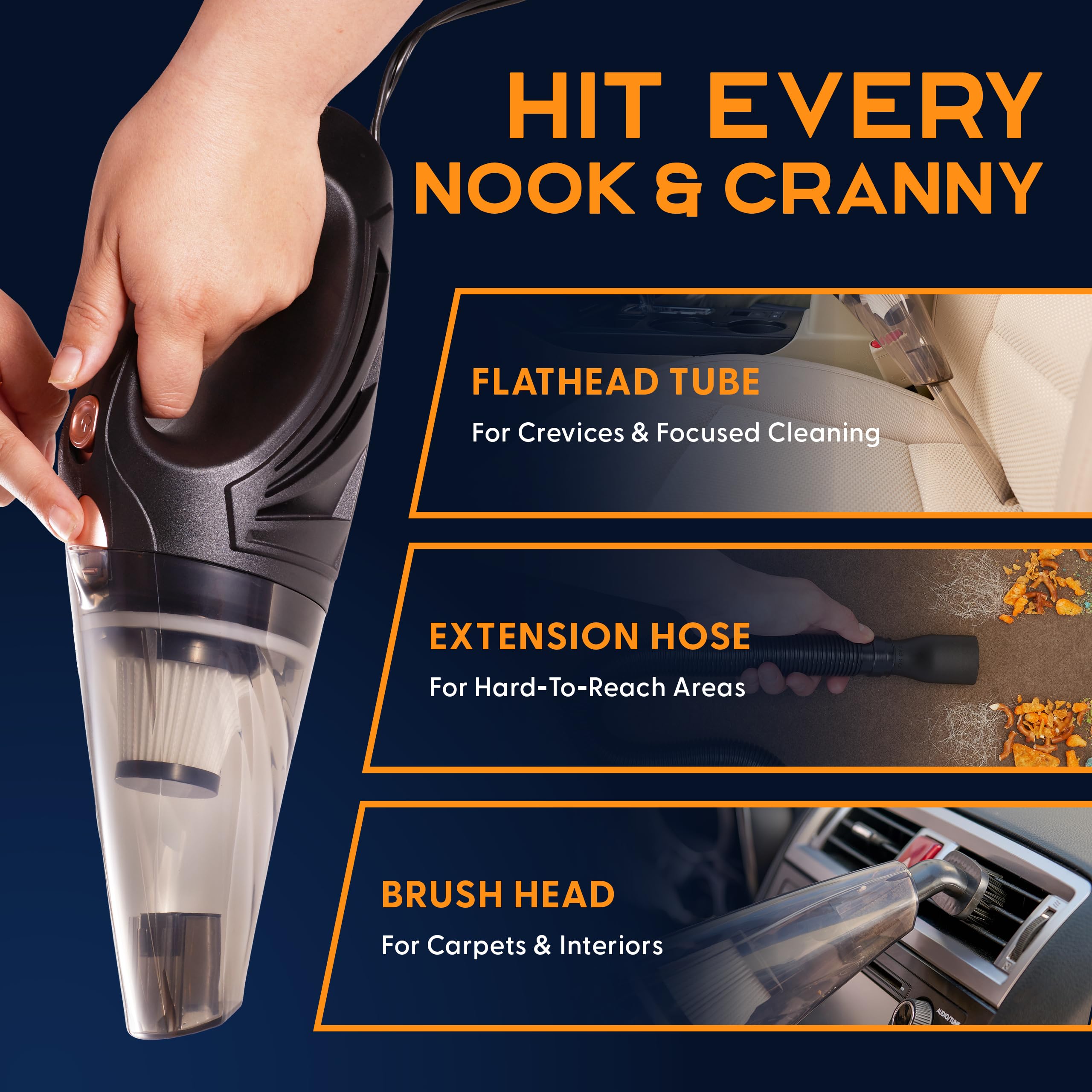 Power Practical Handheld Vacuum