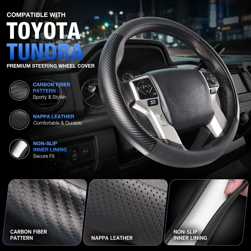 Steering Wheel Cover for Toyota 4Runner, Tacoma, Tundra, Sequoia