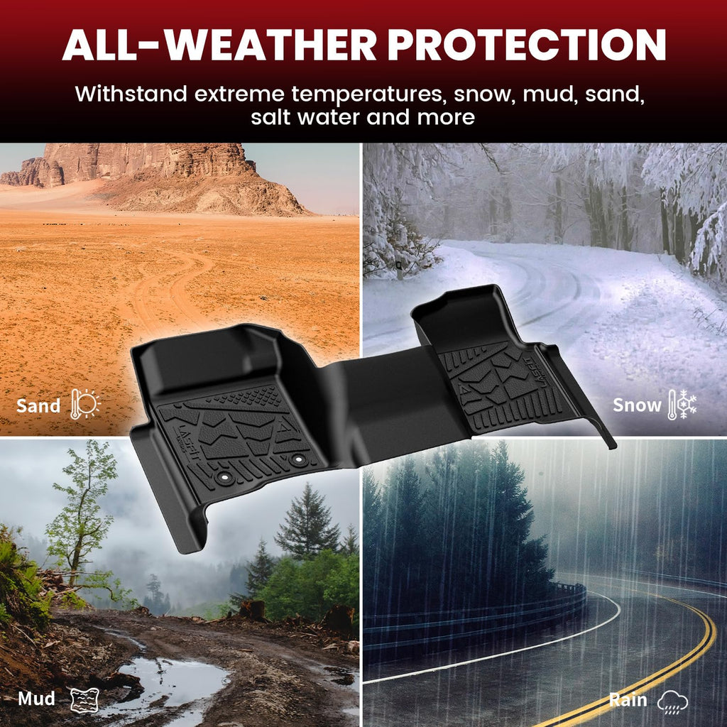 Full Coverage Cargo Floor Mats & Seatback Liners Set