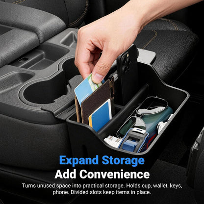 Custom Fit Hanging Center Console Organizer Tray
