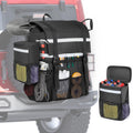 Marscamd Spare Tire Trash Bag with a Car Trash Can, Black