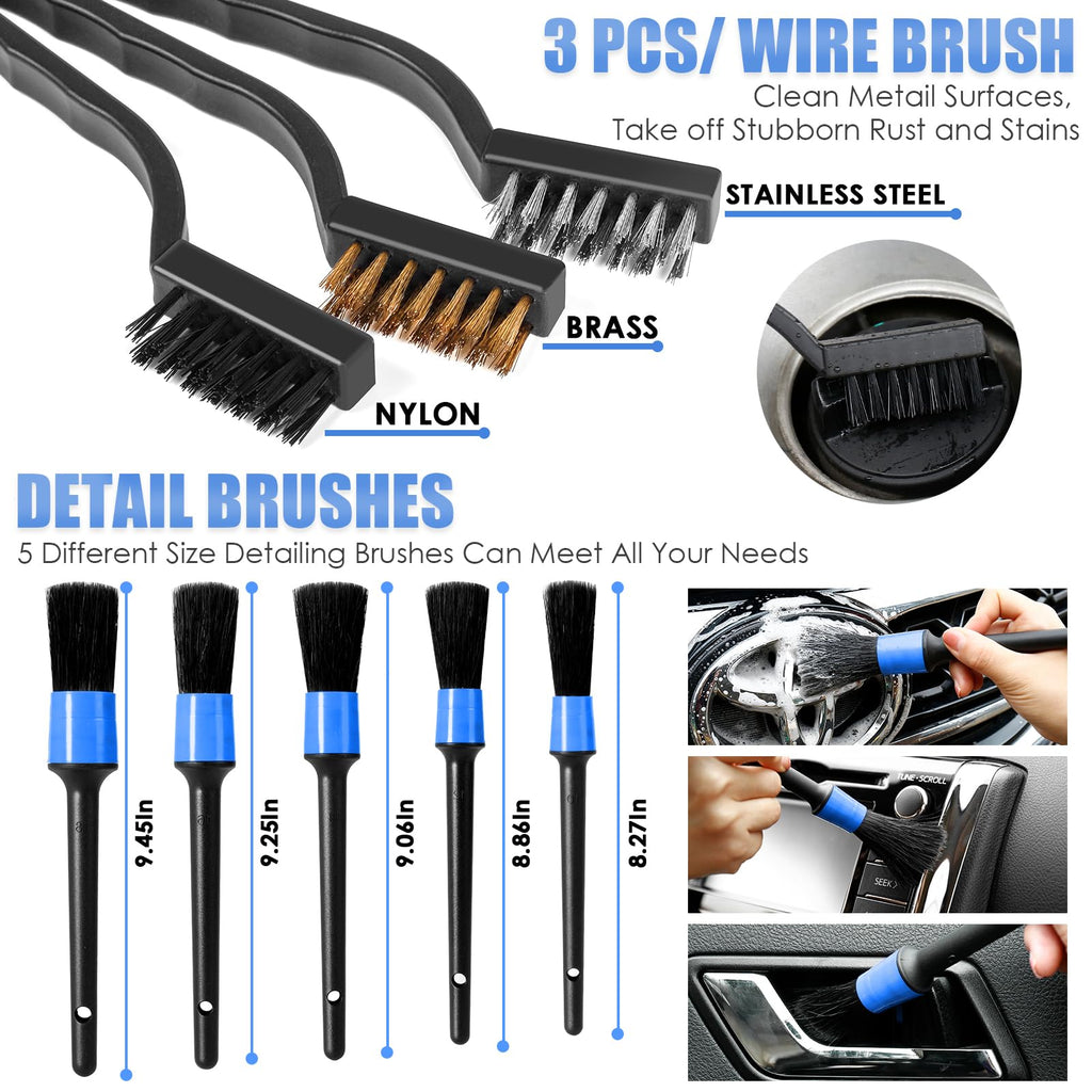 Complete Car Interior Cleaning & Detailing Kit