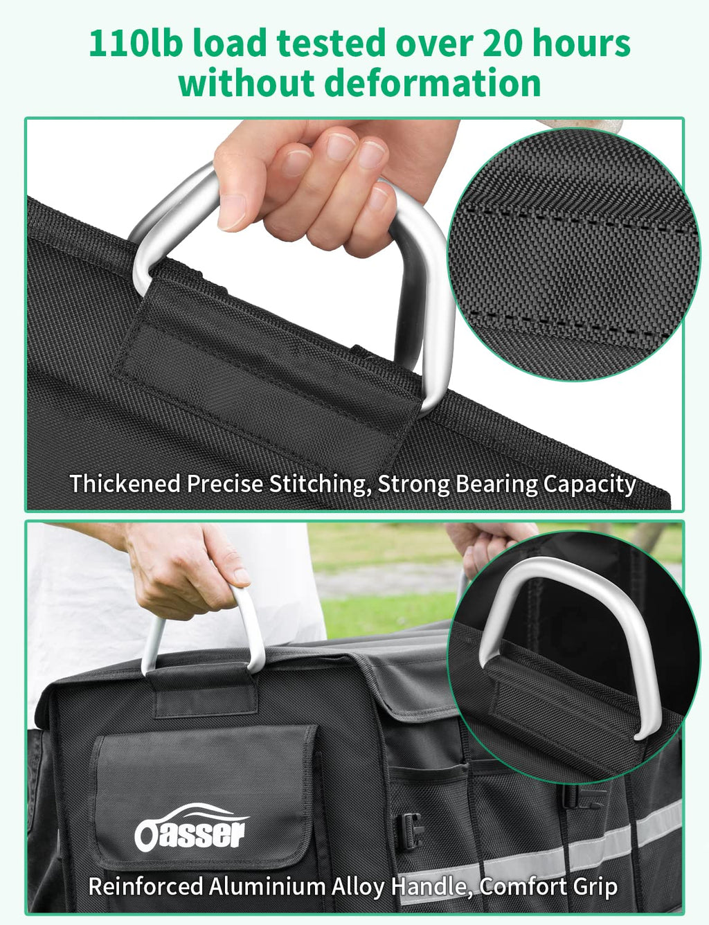 Oasser Car Trunk Organizer