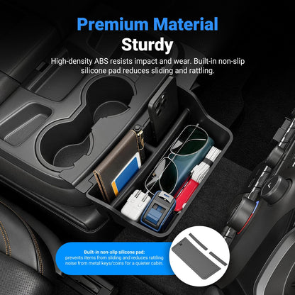 Custom Fit Hanging Center Console Organizer Tray