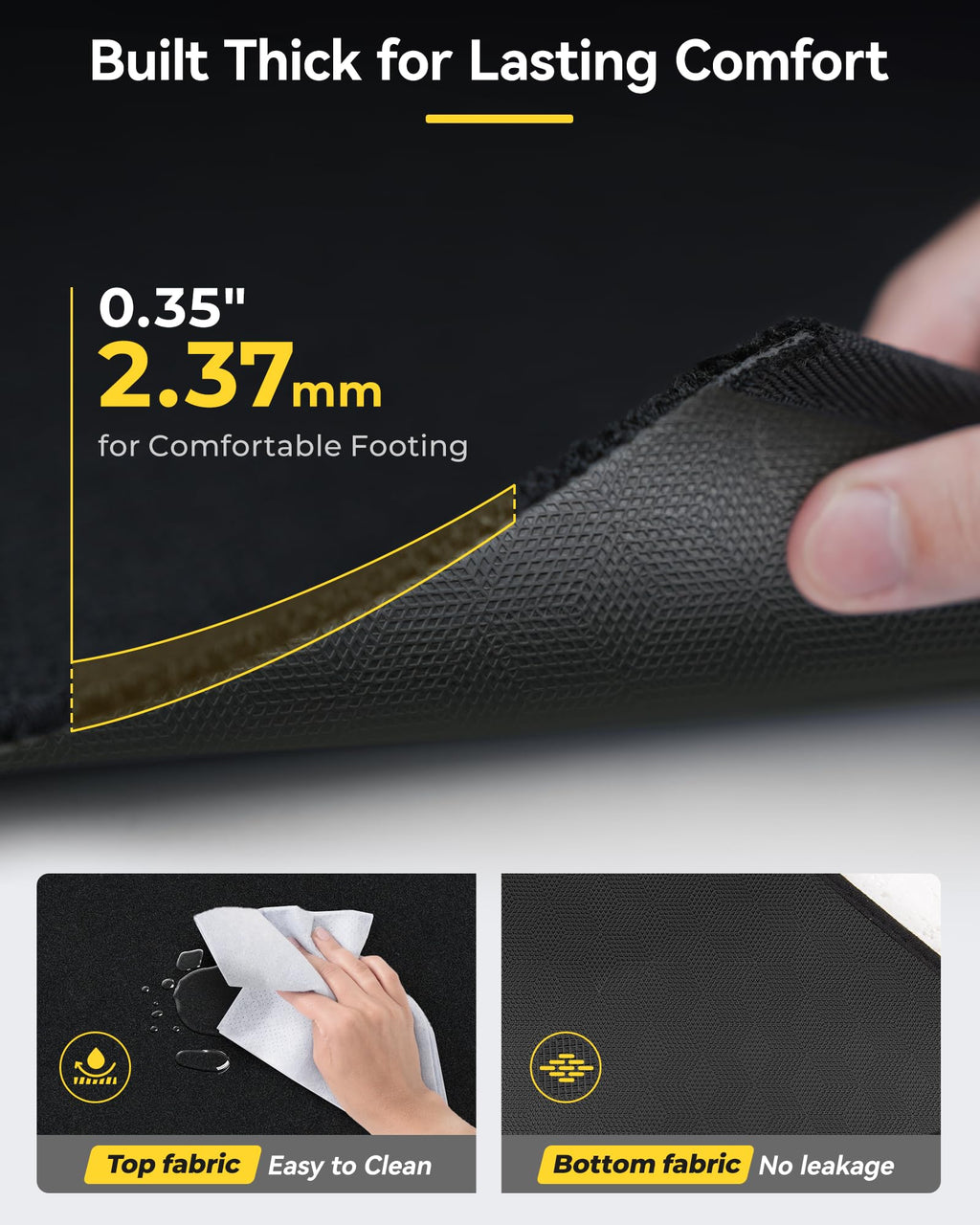 3W Floor mats fit for Ram