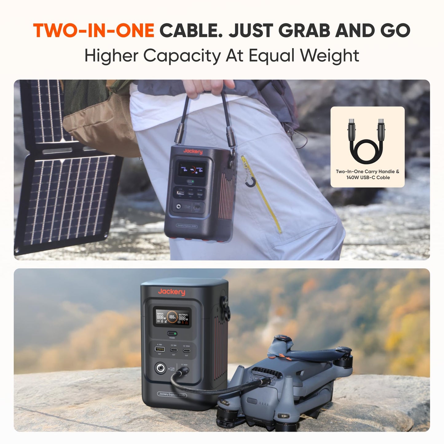 Portable Power Station 293Wh Lithium Battery Solar Generator