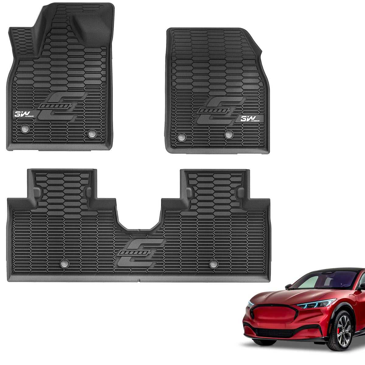 3W Floor mats fit for Ford f150 and Expedition max and Maverick