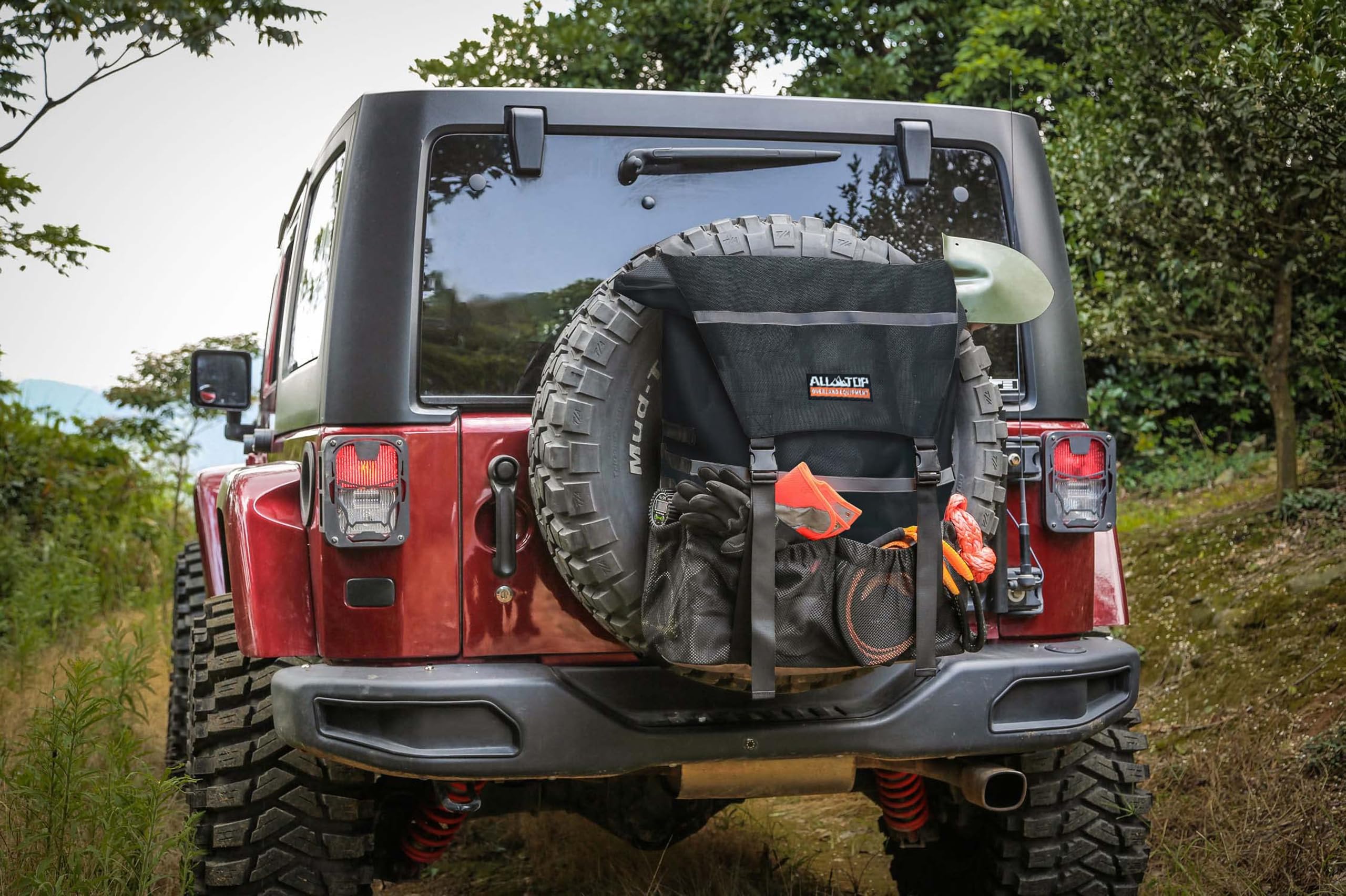 ALL-TOP Spare Tire Trash Bag Organizer