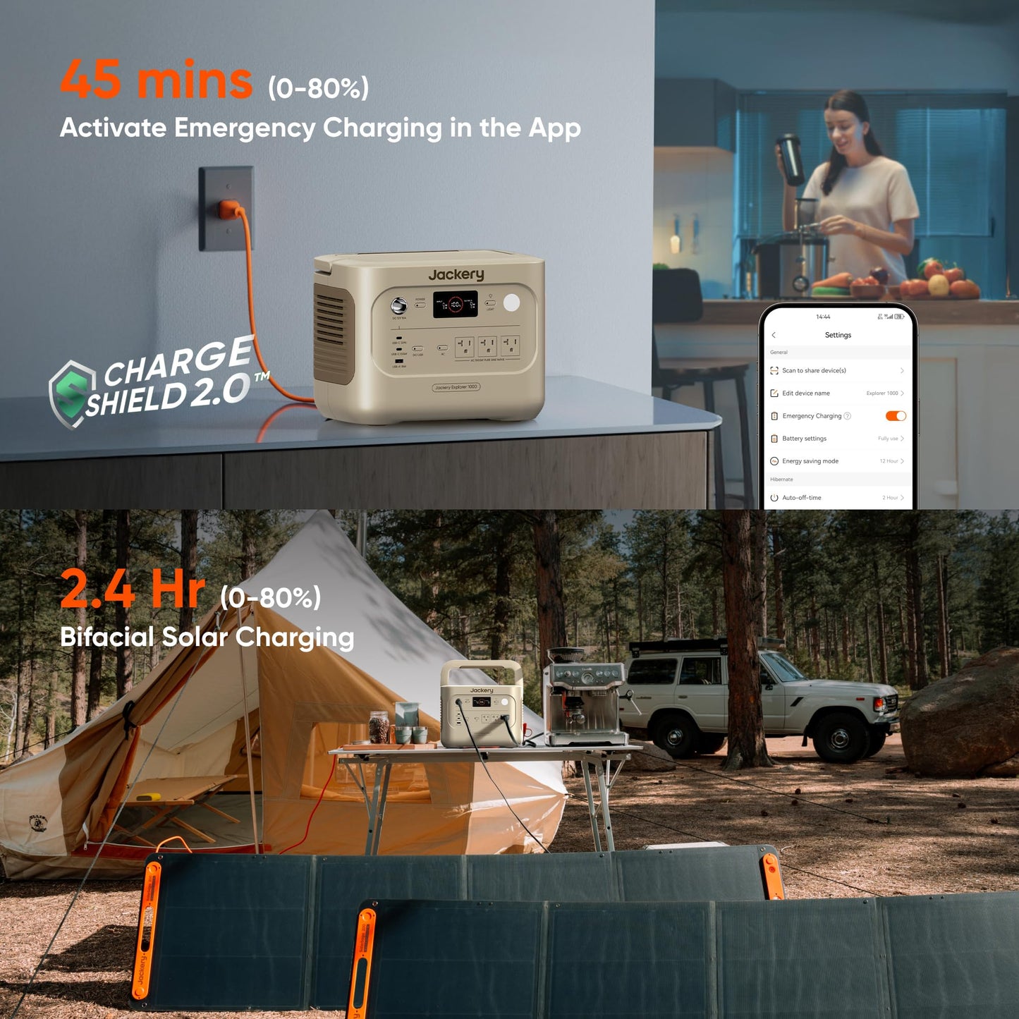 Jackery Explorer 1000 v2 Portable Power Station series