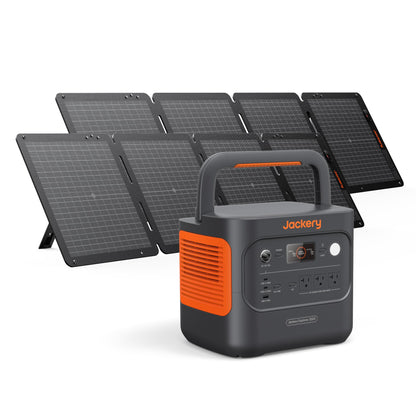 Portable Power Station 2042Wh LiFePO4 Battery Home Backup Generator
