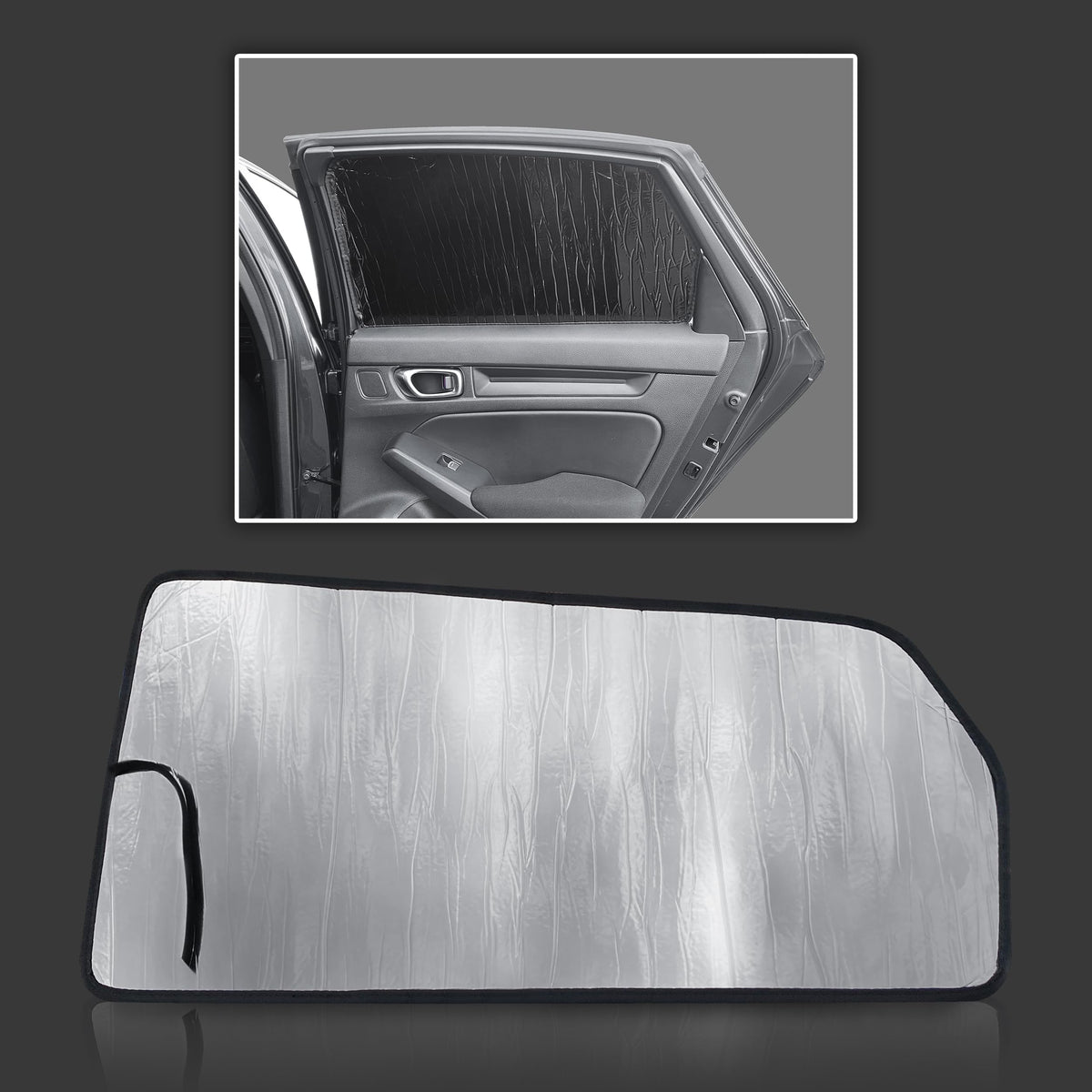 Custom Fit Insulated Windshield Sun Shade UV Protection Cover