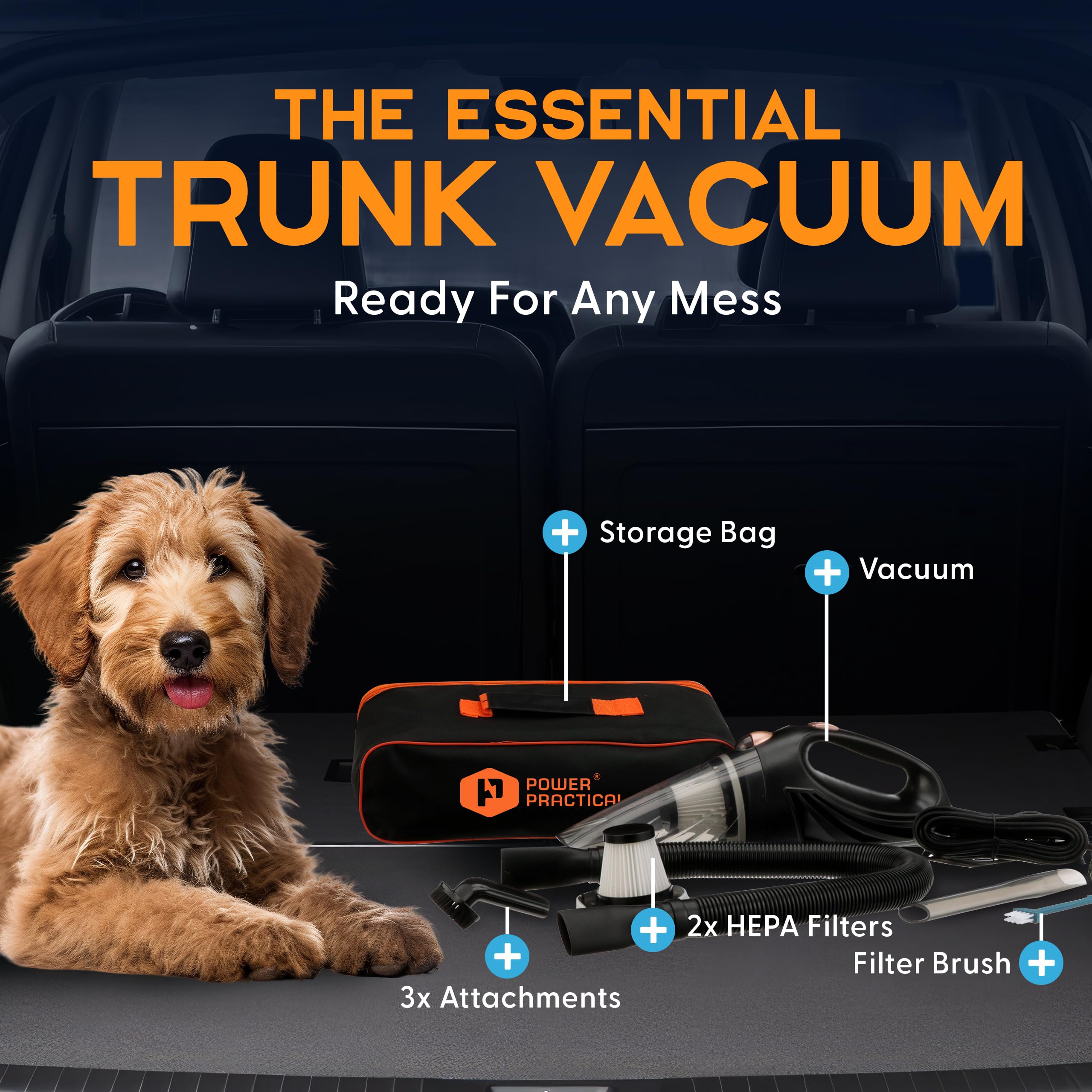 Power Practical Handheld Vacuum