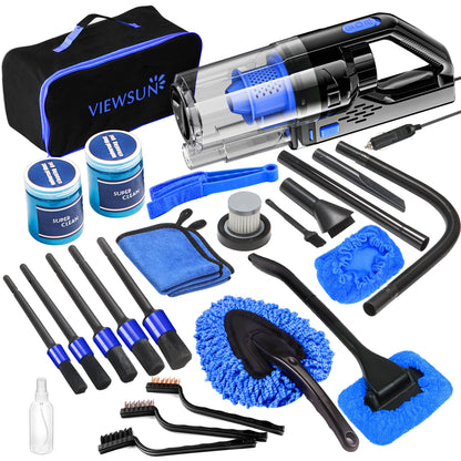 Complete Car Interior Cleaning & Detailing Kit