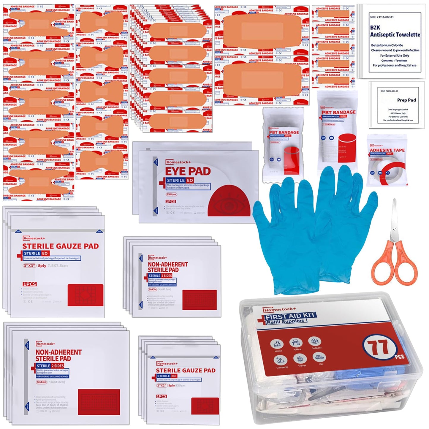 Homestockplus New Professional First Aid Kit