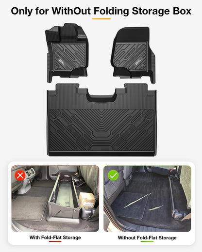 3W Floor mats fit for Ford f150 and Expedition max and Maverick