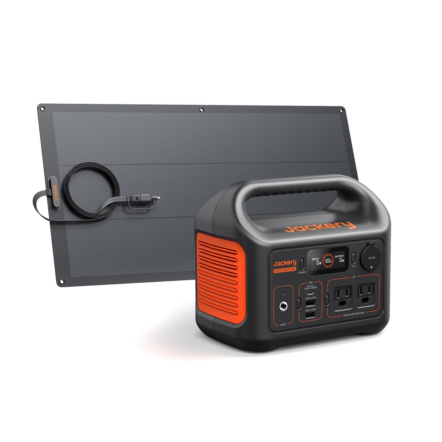Portable Power Station 293Wh Lithium Battery Solar Generator