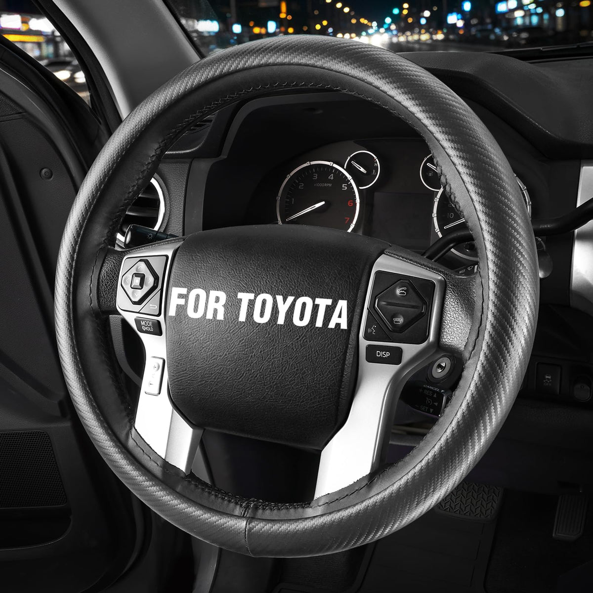 Steering Wheel Cover for Toyota 4Runner, Tacoma, Tundra, Sequoia