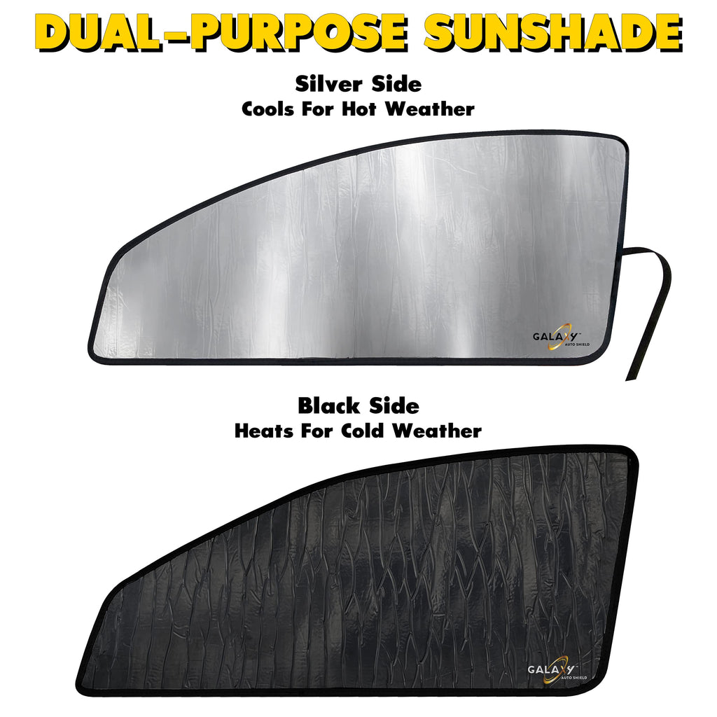 Custom Fit Insulated Windshield Sun Shade UV Protection Cover
