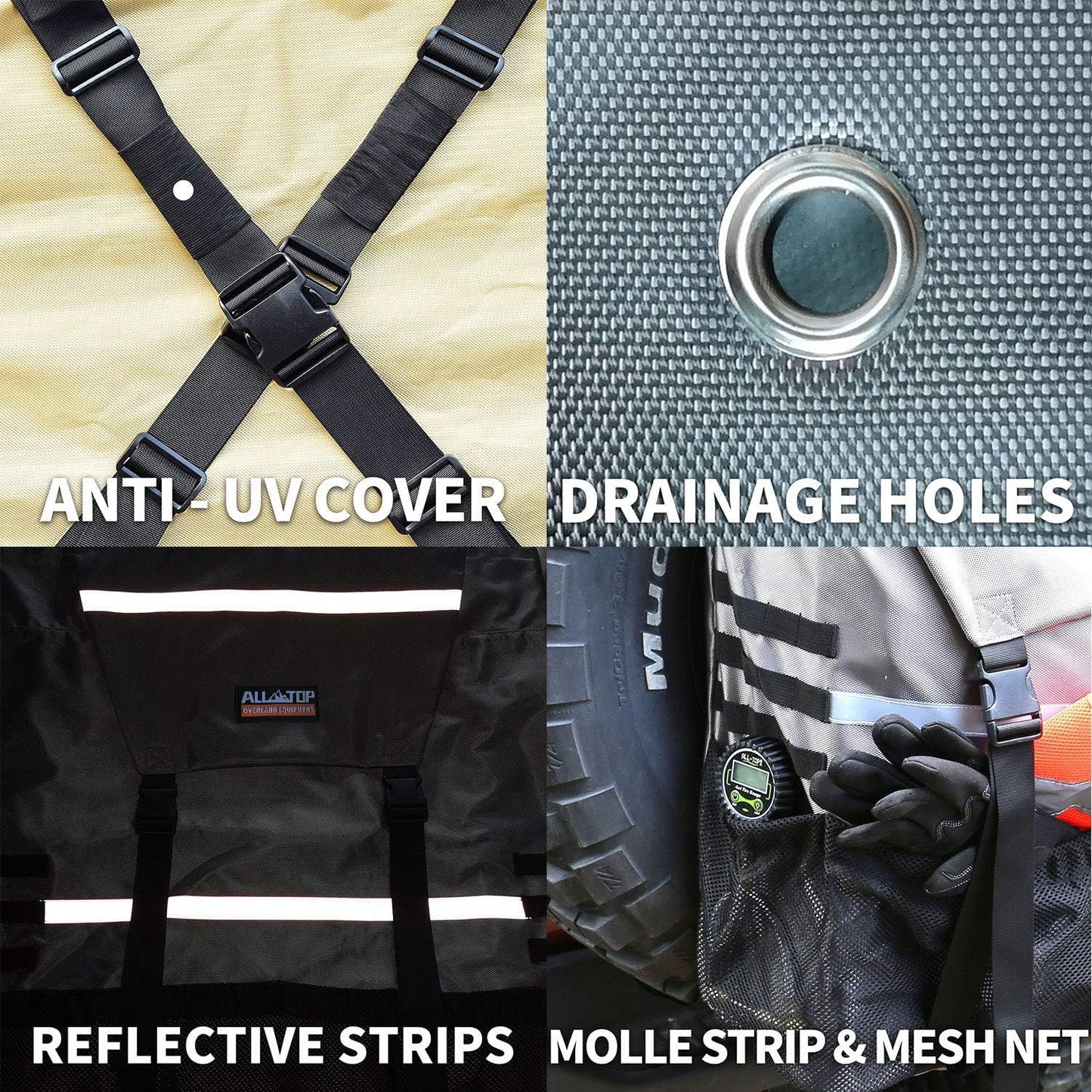 ALL-TOP Spare Tire Trash Bag Organizer