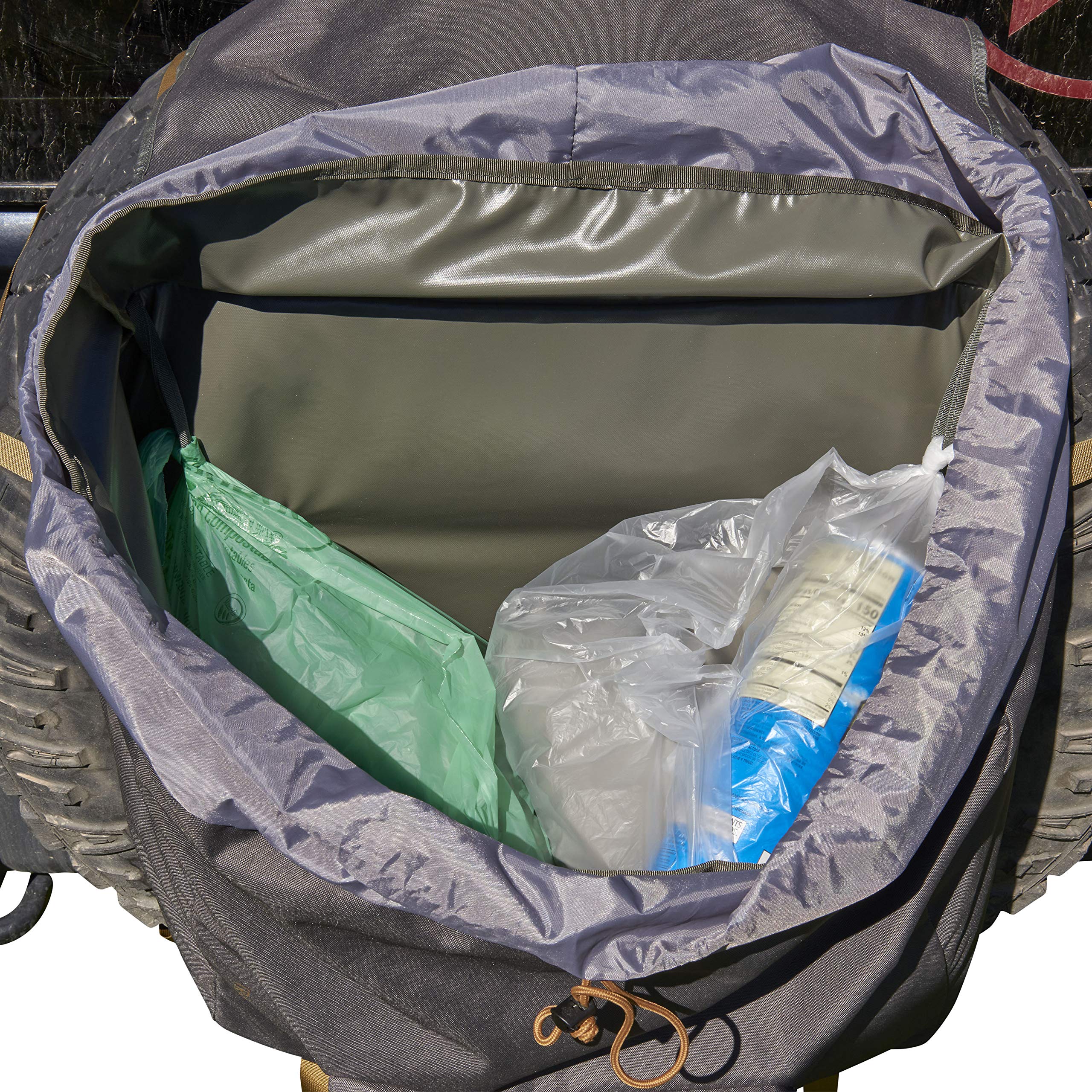 Spare Tire Trash Bag for Tools, Gear & Outdoor Storage